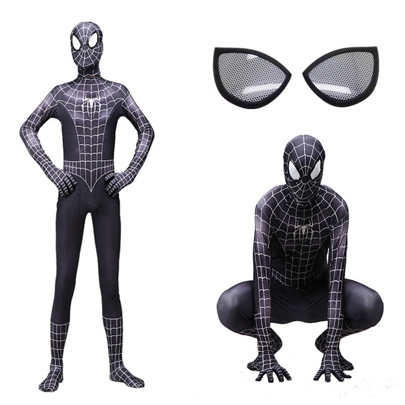 Black Spider Hero Bodysuit