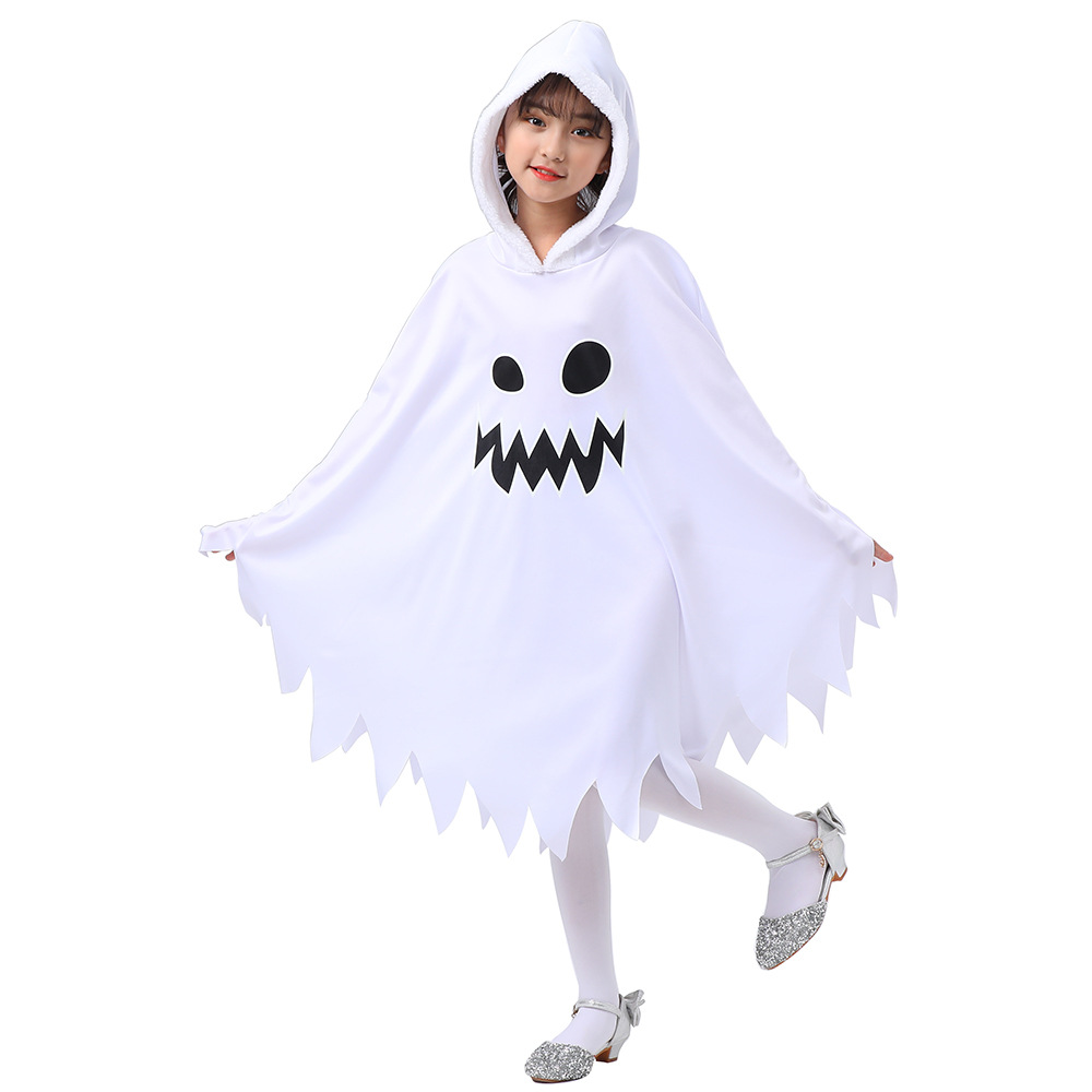 Kids' Glow-in-the-Dark Ghost Cape Set