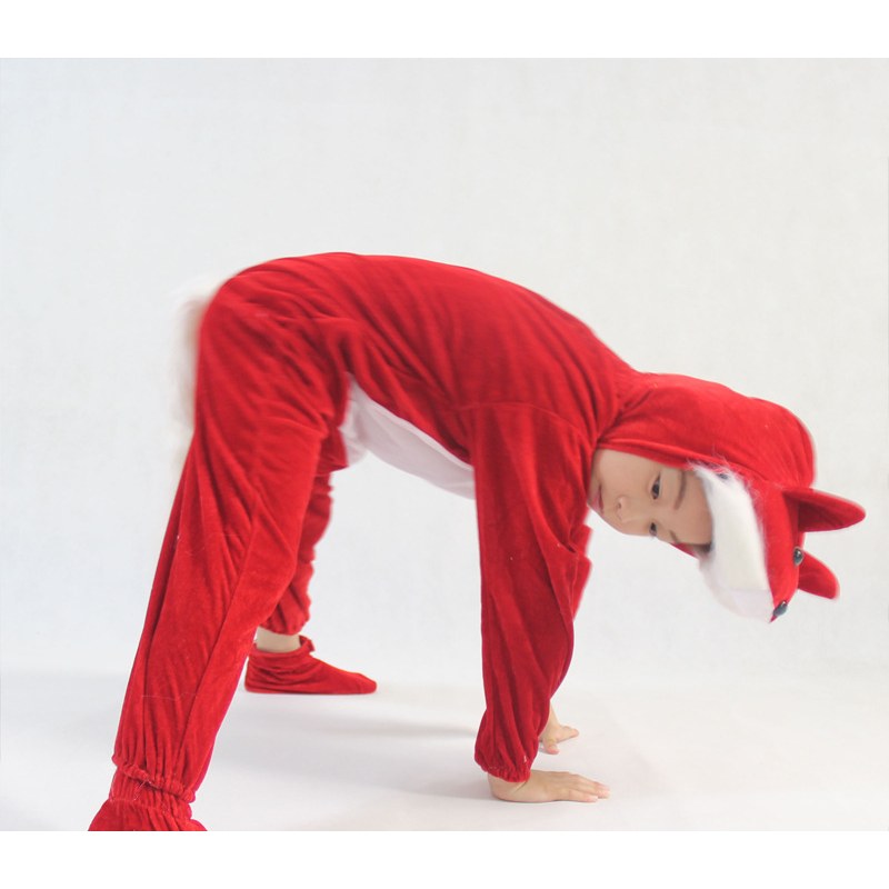 Kids Red Fox Jumpsuit